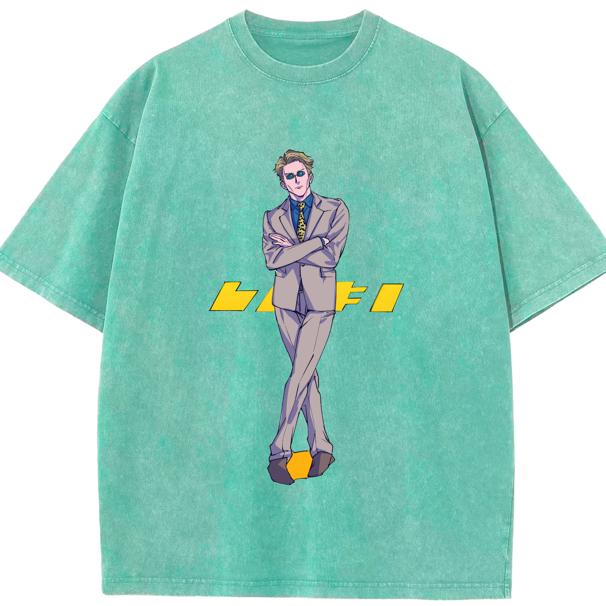 （画像用） 呪術廻戦 Jujutsu Kaisen 綿100% ヴィンテージ風 半袖Tシャツ（フロントプリント）